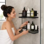 Cantoneira Dupla Ultra Black Ventosa Quadrada 2657 Arthi - Imagem 6