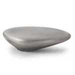 Puxador de Armário Níquel Velho Seixo G Zen Design para móveis de luxo