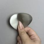 Puxador de Armário Níquel Velho Seixo G Zen Design para móveis de luxo