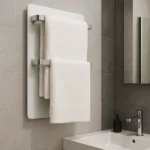 Toalheiro térmico inox banheiro Vieiro com tecnologia Quick Heat para aquecimento rápido e uniforme