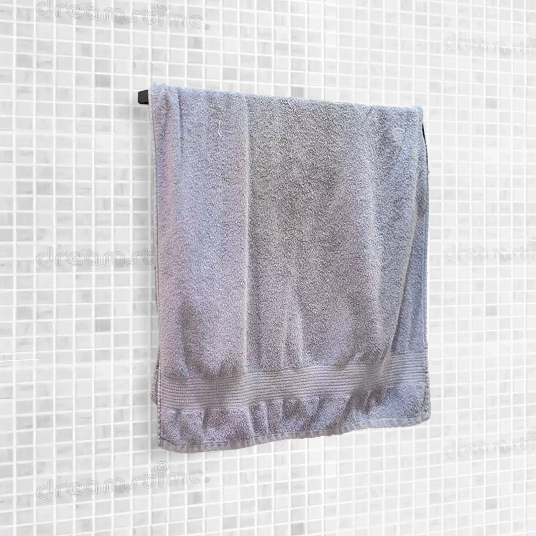 Toalheiro térmico inox banheiro Vieiro - aquecedor de toalha elétrico com estrutura em aço inox polido