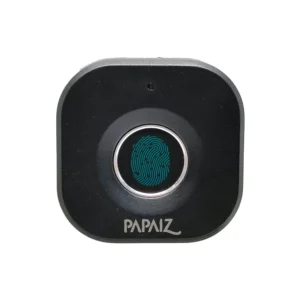 Sensor biometrico da fechadura digital PPZ-1001 Papaiz em detalhe