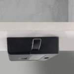 Fechadura digital para móveis com biometria PPZ-1001 Papaiz na cor preta