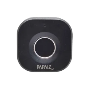 Fechadura digital para móveis com biometria PPZ-1001 Papaiz na cor preta