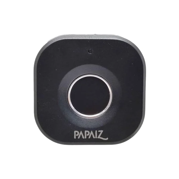 Fechadura digital para móveis com biometria PPZ-1001 Papaiz na cor preta
