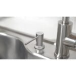 Dosador detergente embutir bancada Tramontina inox escovado 500ml 94517004