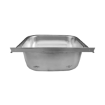 Tanque de parede Tramontina Hera Wall inox 50x40 escovado 34L com válvula 94401107