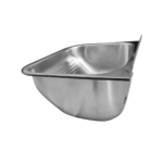 Tanque de parede Tramontina Hera Wall inox 50x40 escovado 34L com válvula 94401107