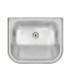 Tanque de parede Tramontina Hera Wall inox 50x40 escovado 34L com válvula 94401107