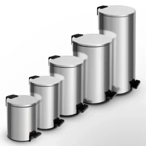 Lixeira Inox Loop Tramontina com Pedal