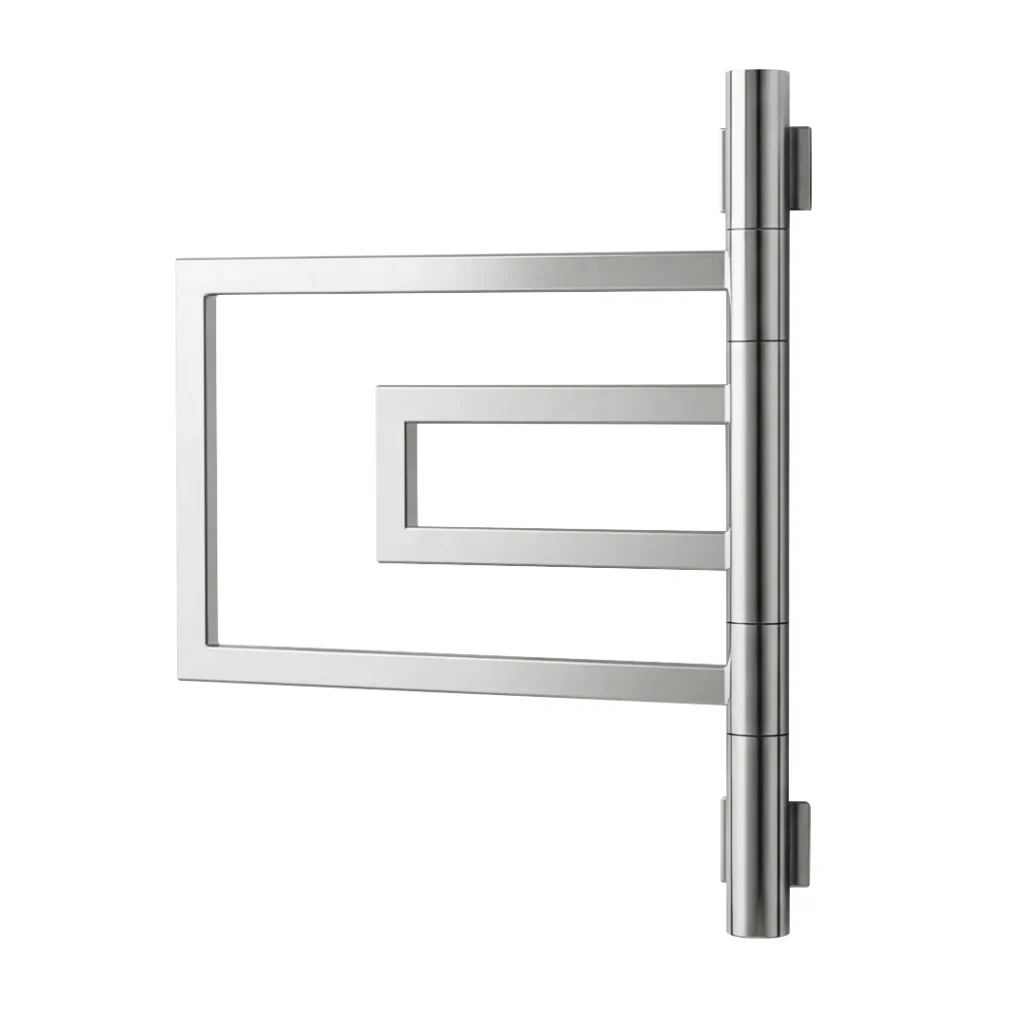 Toalheiro térmico elétrico Warm Compact Plus inox polido 127V 220V para banheiro moderno