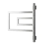 Toalheiro térmico elétrico Warm Compact Plus inox polido 127V 220V para banheiro moderno