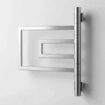 Toalheiro térmico elétrico Warm Compact Plus inox polido 127V 220V para banheiro moderno