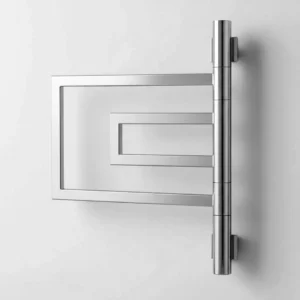 Toalheiro térmico elétrico Warm Compact Plus inox polido 127V 220V para banheiro moderno