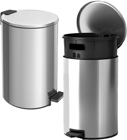 lixeira Loop Tramontina Inox