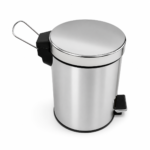 Lixeira de Pedal Inox Fechamento Slow Motion 3, 5, 12, 20 ou 30 litros - Kazalinda - Imagem 3