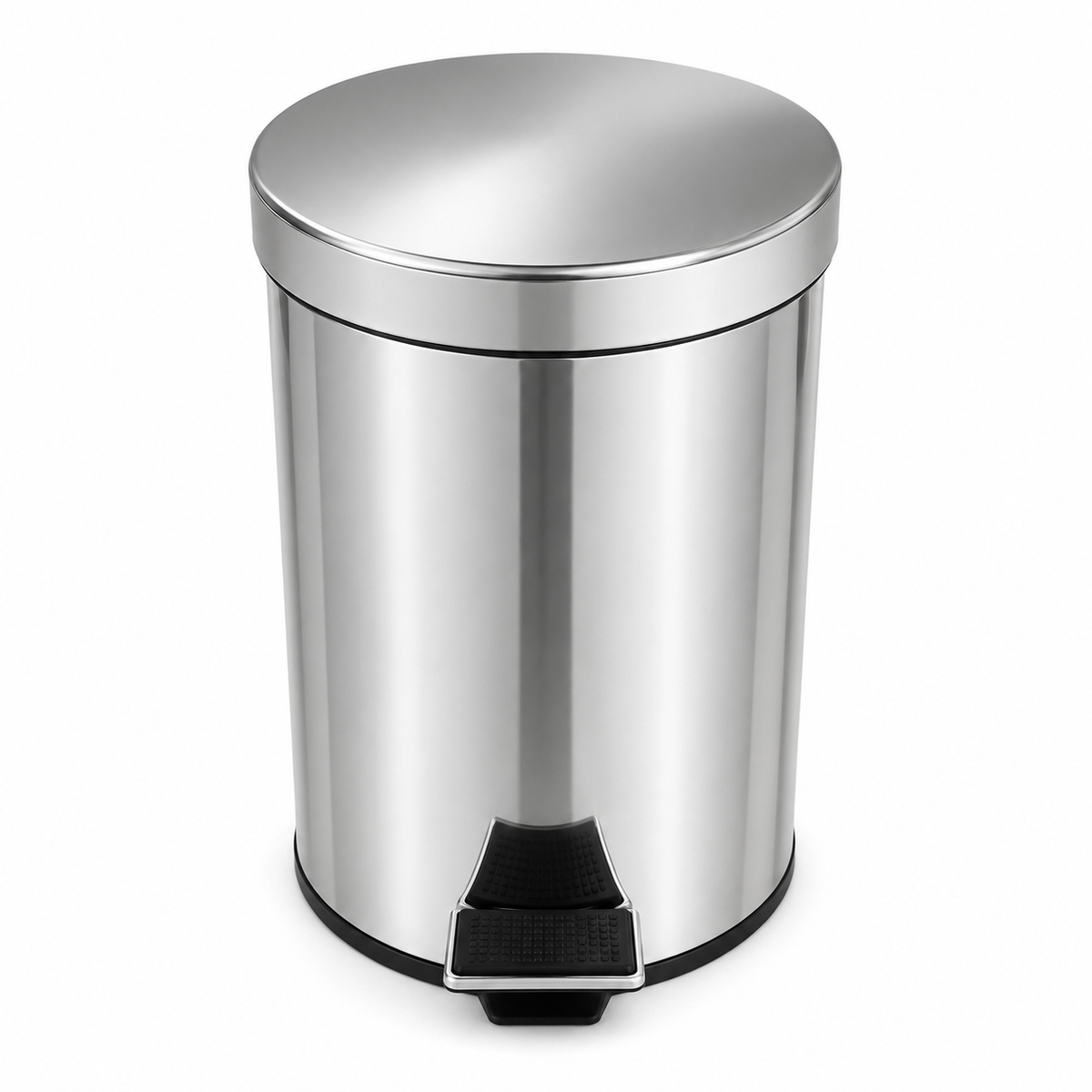 11113754-1200-6.png Lixeira de Pedal Inox Fechamento Slow Motion 3, 5, 12, 20 ou 30 litros - Kazalinda - Imagem 1