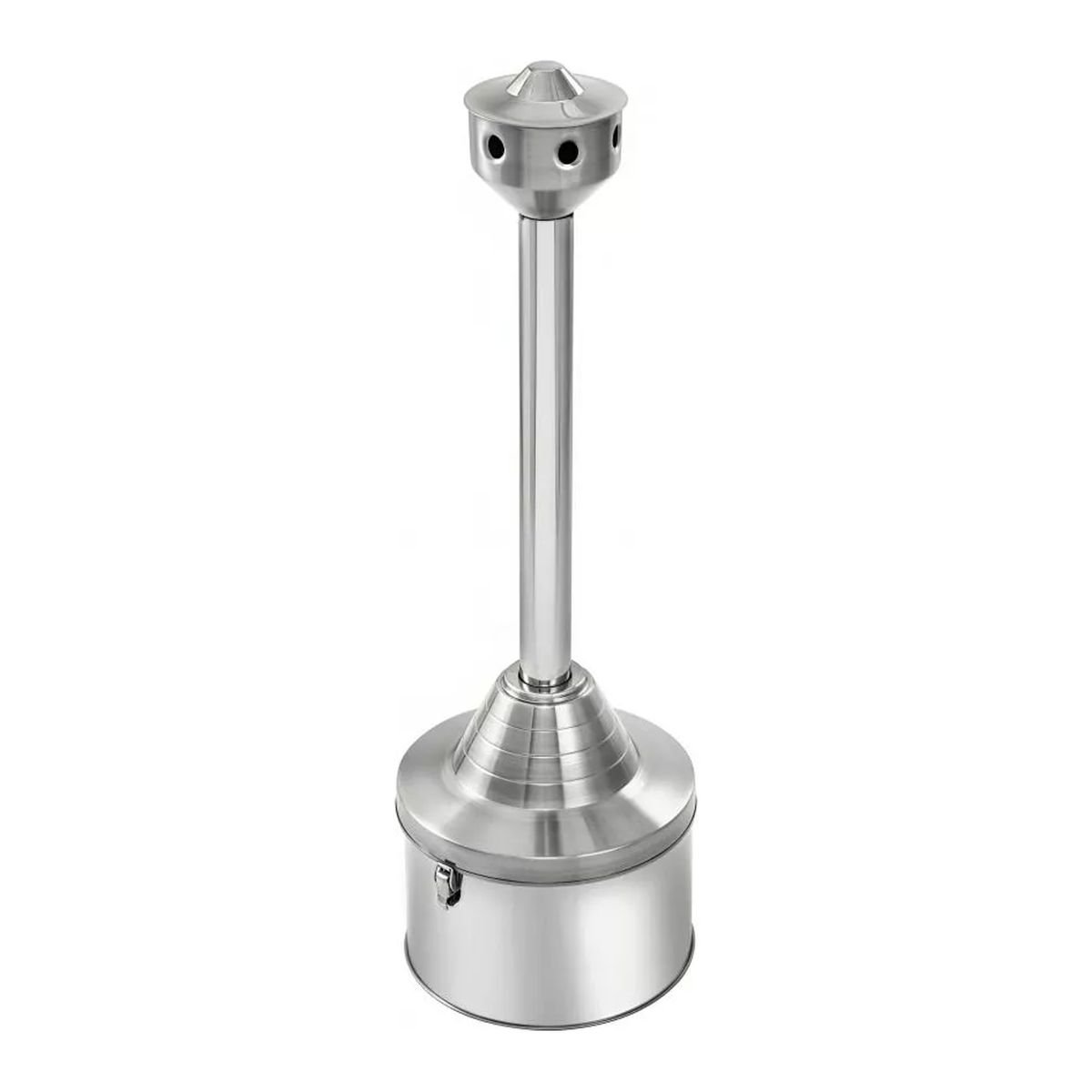 1541817-1200.jpg Coletor de Cigarros Bituqueira Inox Escovado Aton 10 Litros - Imagem 1