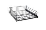 Gaveta Fruteira Deslizante Multiuso em Preto fosco 770MM 7254