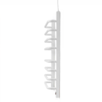 Toalheiro Térmico Grande Branco Flape para 2 Toalhas com Fio Superior - Aquecedor Elétrico de Toalha