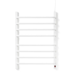 Toalheiro Térmico Grande Branco Flape para 2 Toalhas com Fio Superior - Aquecedor Elétrico de Toalha