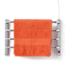 Toalheiro Térmico Pequeno Cromado para 1 Toalha com Saída de Fio Superior - Flape