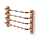 Toalheiro Térmico Pequeno 1 Toalha Bronze Fio Superior – Flape - Imagem 5