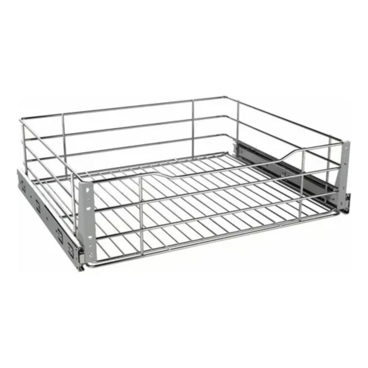 6439362-1200-1.jpg Gaveta Aramada Deslizante 77x16x48cm Aço Cromado 7015 - Imagem 1
