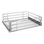 Gaveta Aramada Deslizante  37x16x48  Aço Inox 7011