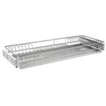 Escorredor De Pratos Deslizante 870x75x270mm Mód 900mm Inox 7158