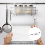 Tubo Barra Cozinha Para Aramados 5/8 X 60cm Inox 7272 - Imagem 6