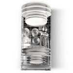 Escorredor de embutir Entrance Deslizante Jomer em Aco Inox 304 para cozinha planejada