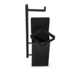 Lixeira com Papeleira Preto Fosco 4 Litros Ecobin - Imagem 4
