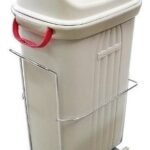 Lixeira De Base 30 Litros Trilhos Ecológica Jomer 8685