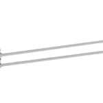 Suporte Porta Toalhas Articulado 30cm Quadrado Cromado Retro