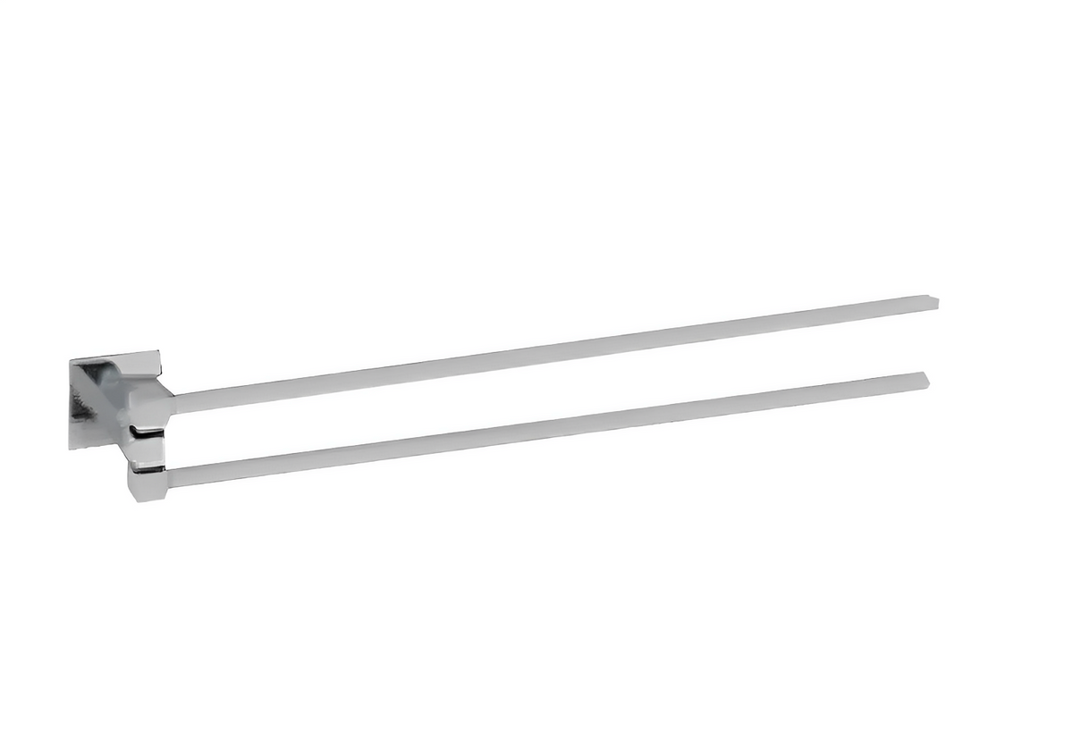 712654-1200.png Suporte Porta Toalhas Articulado 30cm Quadrado Cromado Retro - Imagem 1