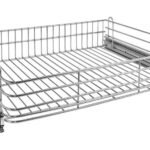 Gaveta Fruteira Deslizante Cromada 770x125x465mm Mód 800mm 7254