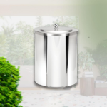 Lixeira de Pia com Tampa Sobreposta em Inox 5 Litros Ecobin - Imagem 3