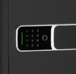 Cofre Digital Yale Biosecure Office motorizado com leitor biometrico e teclado touchscreen