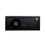 Cofre digital Yale Motion Laptop formato horizontal com abertura motorizada por senha numerica e chave mecanica