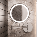 Espelho Italy Line E6605 com luz LED fria neutra e quente