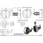 Fechadura Digital M1602 para Móveis 0216020ca - Papaiz - Imagem 5