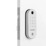 Fechadura Digital Yale Lia Branca com Biometria e Rolete - Imagem 3