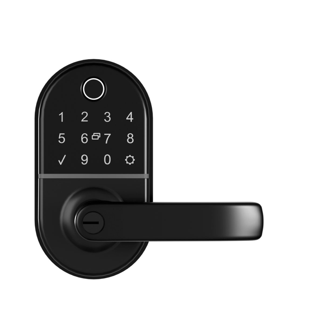Fechadura digital Yale Compact biométrica com teclado para acesso por senha