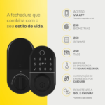 Fechadura Yale Compact Rolete com Biometria - Imagem 8