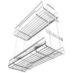 Porta Temperos Deslizante Jomer 8667 Cromado 20 cm